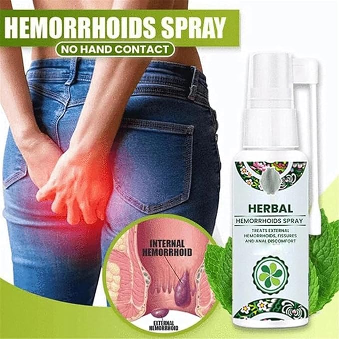 100% Natural Herbal Hemorrhoids Spray
