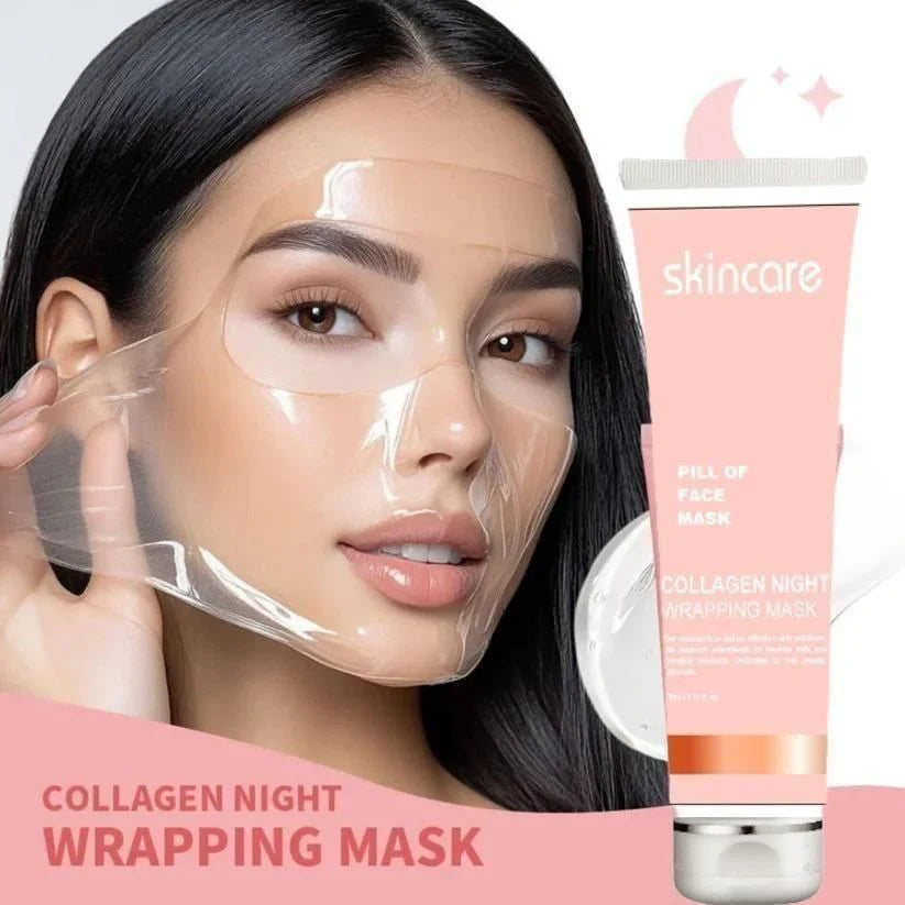 100% ORIGINAL Korean Collagen Overnight Peel-Off Mask | Buy 1 Get 1 FREE🔥