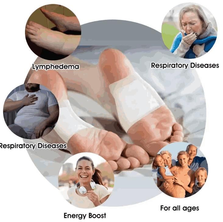 🌿Bee Venom Lymphatic Drainage & Slimming Foot Patches 👣