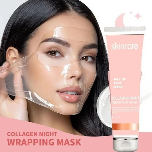 100% ORIGINAL Korean Collagen Overnight Peel-Off Mask | Buy 1 Get 1 FREE🔥