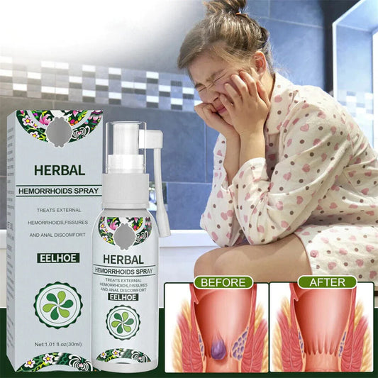 100% Natural Herbal Hemorrhoids Spray